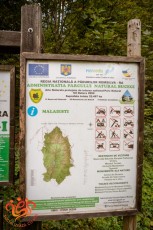 006-Harta a parcului natural Bucegi de la Romsilva